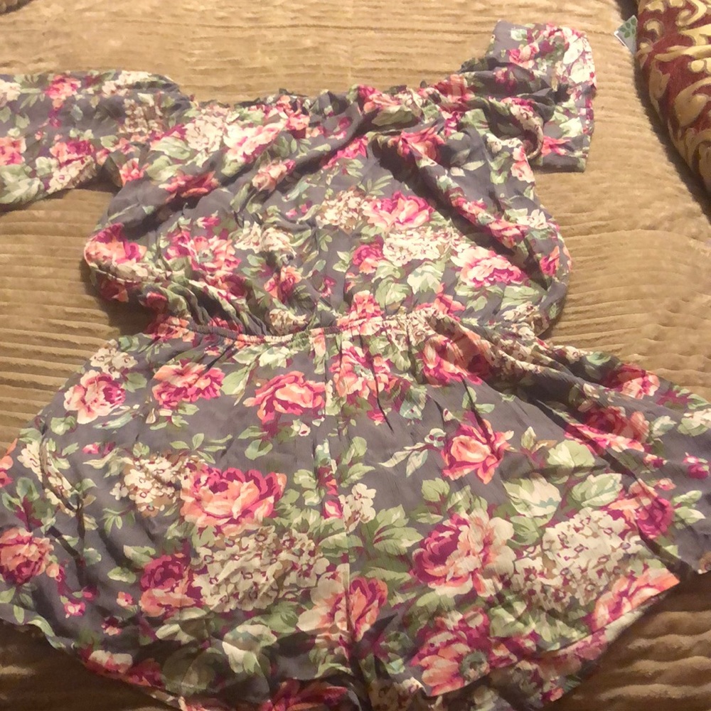 Floral Romper